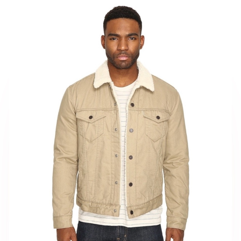 NWOT Blank NYC Sherpa Lined Denim Jacket